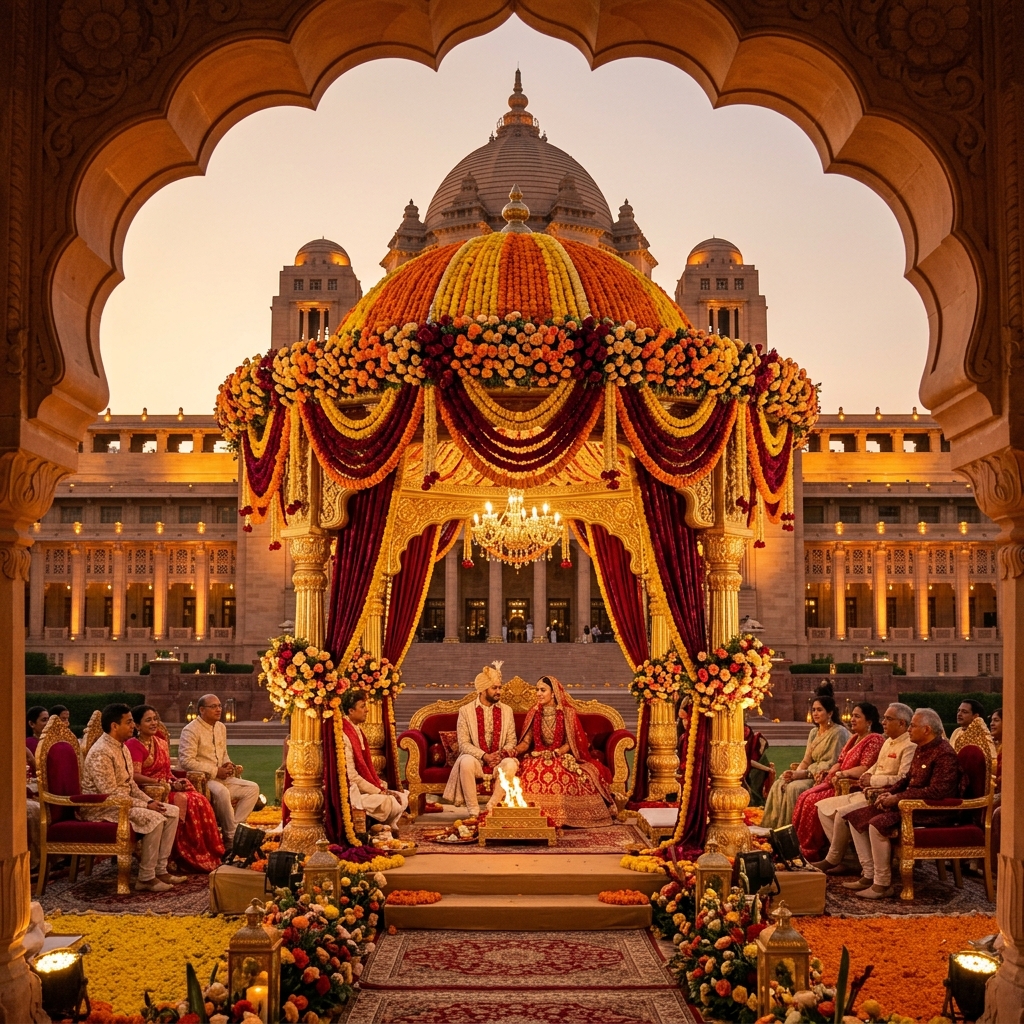 Crimson Mandap